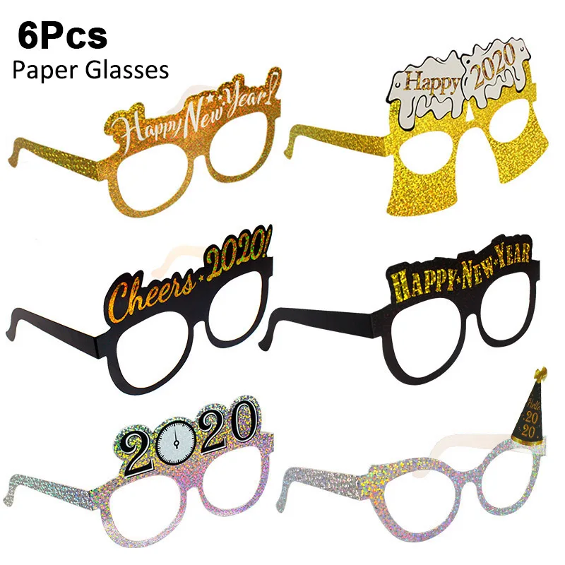 6pcs glasses Большие воздушные шары из фольги цвета шампанского с Рождеством, вечерние украшения для дома, украшения для дерева - Цвет: 6pcs glasses