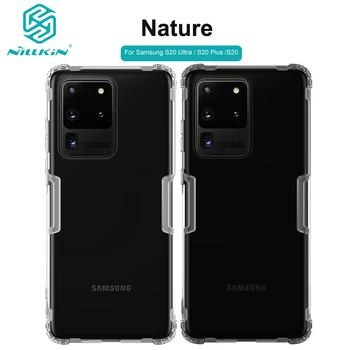 

For Samsung S20 Plus Case Nillkin Nature Transparent Clear Soft Silicon TPU Cover for S20 Ultra for S20+ for S20 Plus Case Capa