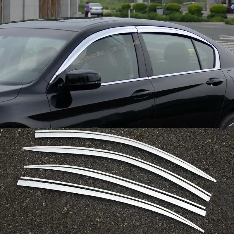 Для Honda Accord 9th sedan хромированные дефлекторы, оконный козырек