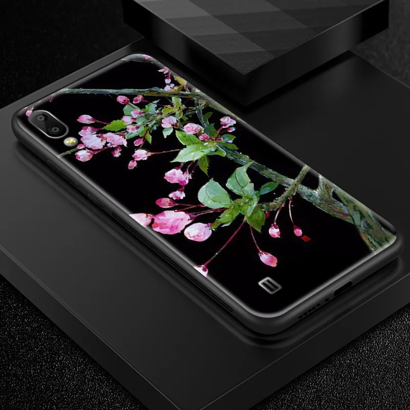Роскошь для samsung Galaxy A10 A20 A30 A40 A50 A70 A80 A90 A6S A8S закаленное Стекло чехол J4 плюс M10 M20 M30 S8 S9 S10+ основной корпус - Цвет: W295