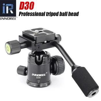 

INNOREL D30 Tripod Ball Head New Digital SLR Camera Mount Head with Removable Handle