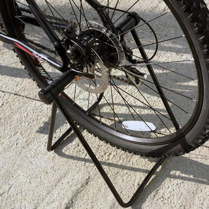 Mountain Bike Quick Release Repair Stand Bicycle Maintenance Rack Adjustable Kickstand Foldable Bicycle Accessories