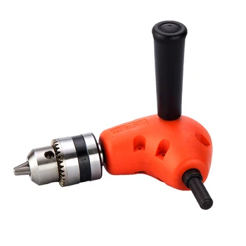 

90 Degree Angled Drill Chuck Bend Extension Right Angle Drill Attachment Angle Chuck Drill Adapter For Drills Accessories N11
