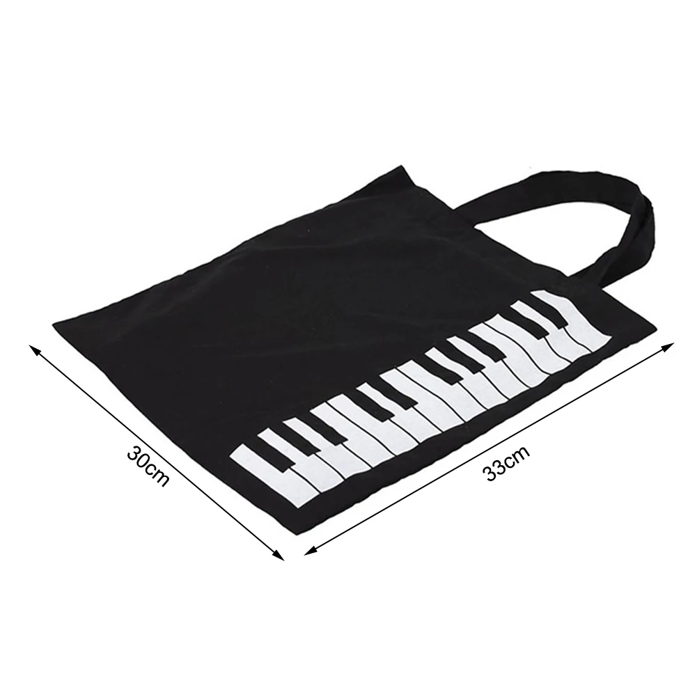 

Portable Handbag Cotton And Linen Music Score Bag Keyboard Pattern Musical Bags Musical Instruments Appliance Bag Musical Bags