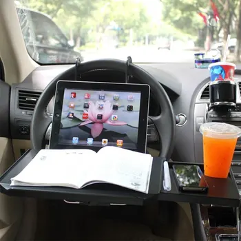 

Vehicle Mounted Computer Desk Folding Car Notebook Bracket Car Inner Dining Table Board Desk Coffee Holder Laptop