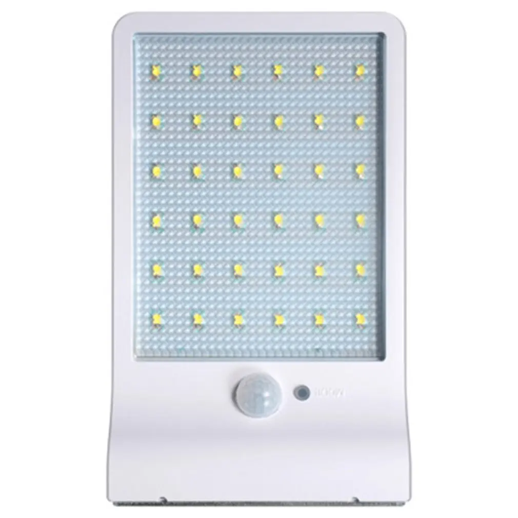 36LED солнечный светильник 450LM супер яркий PIR датчик движения IP65 Водонепроницаемый Регулируемый уличный светильник для сада во дворе