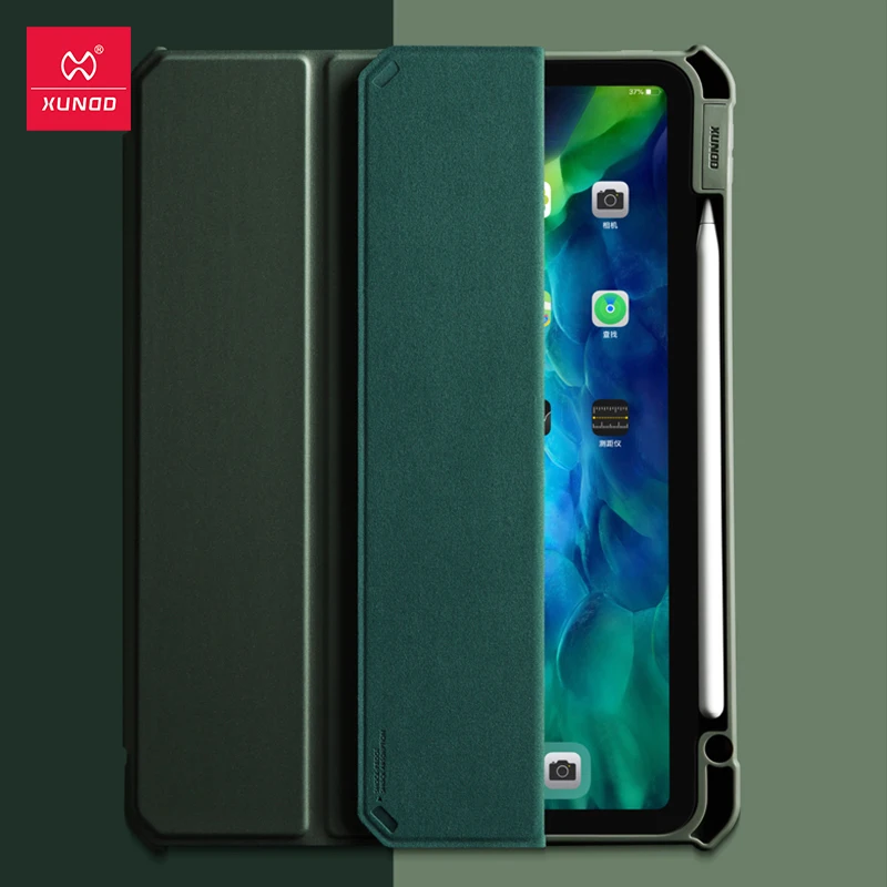 

Protective Tablet Case For Apple iPad Pro 11 12.9 10.2 Inch 2017 2018 Mini 1 2 3 4 5 Leather Airbag Protection Cover With Holder