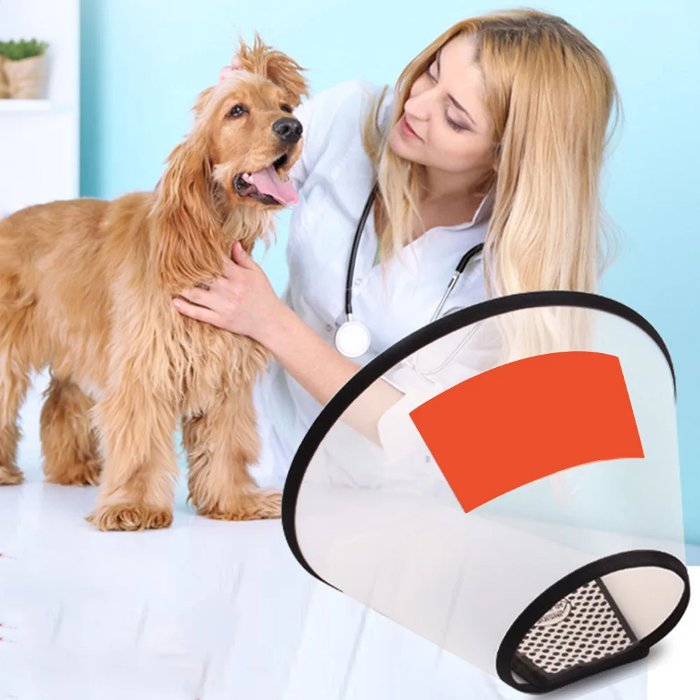 Защитный для купания Pet конический ошейник Груминг Собака Кошка шеи забота о здоровье против укуса восстановление круг мягкий край хирургии