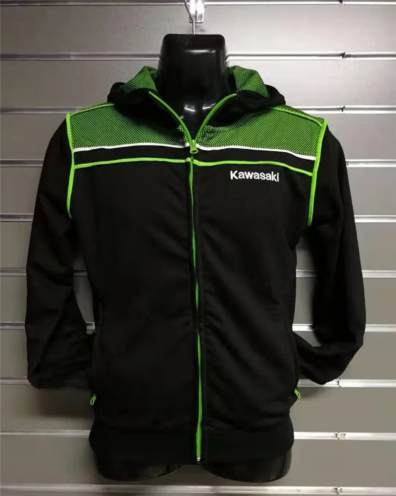 Новое поступление Moto GP Racing толстовки для Kawasaki rcycle Knight's куртки спортивный свитер для велоспорта мото повседневная одежда