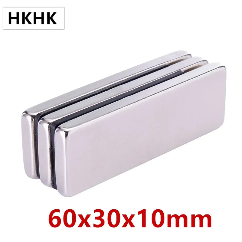 

magnet 60x30x10 Powerful Quadrate Magnets 60mmx30mm Neodymium Magnet 60x30x10mm Strong NdFeB Permanent Magnetic 60*30*10 60mm