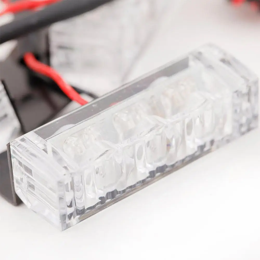 

Car And Motorcycle 18Led Network Strobe Light 3X6 One Drag Six Led Warning Light Led Flash Professional