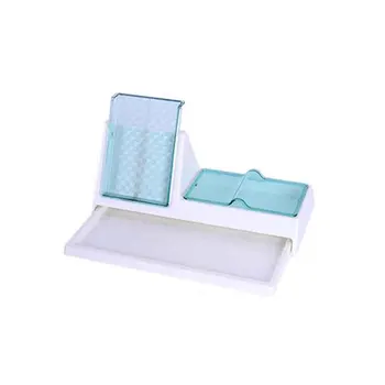 

Mobile Phone Stand Multifunctional Living Room ABS Tidy Remote Control Storage Keys Desk Organizer Home Office Box For Jewelry