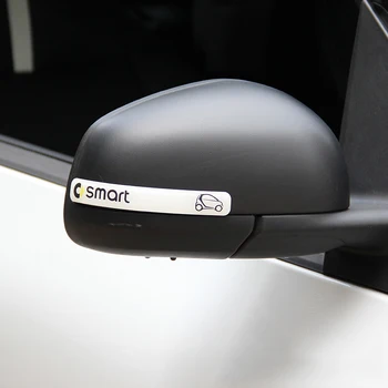 

Car Rearview Mirror Sticker For Smart Fortwo Forfour 450 451 453 Crossblade City Cabrio City-Coupe Roadster Car Styling Stickers