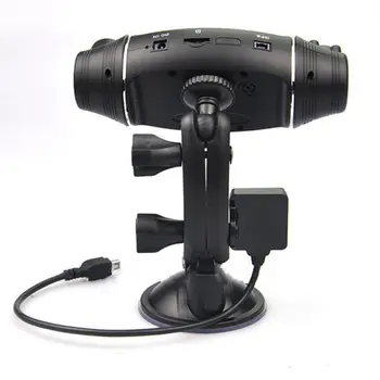 

1080P HD Dual Lens 140 ° Dash Cam GPS Car DVR Camcorder G-Sensor Night Vision Dash Cam Rearview