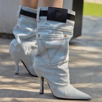 

New pattern Women's Boots Fashion boots Woman short boots Winter boots ladies shoes superstar 9CM Heel height 3-16 17 BBZAI