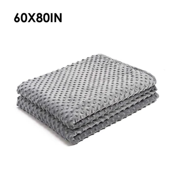 

Premium Weighted Blanket Heavy Blankets Sensory Sleep Reduce Anxiety Cotton