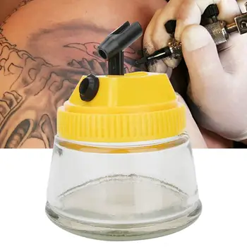 

Airbrush Cleaning Pot Stabilizer Filter Bottles Paint Spray Gun Holder Washing Tool Paint Spray Gun Holder