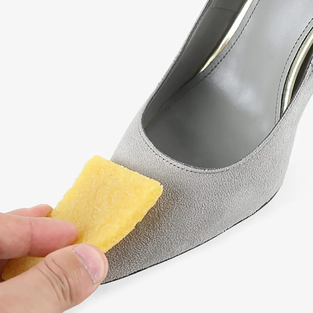 2 шт. обувь очиститель обеззараживания резиновые салфетки обувь для уборки замшевых кожаных ботинок обувь для очистки
