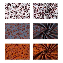 Lychee Life 50x140 см Ткань с цветочным принтом модные красочные ткани Ручное шитье для поделок одежда поставки украшения