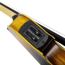 Astonvilla матовый высококачественный электрический звук ель твердой древесины винтажный Чехол для скрипки PXPF