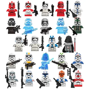 

Star Space wars Imperial Stormtroopers Building Blocks Skywalker Ovi-wan Wars Action Figures Boys Girls Toys Children Bricks