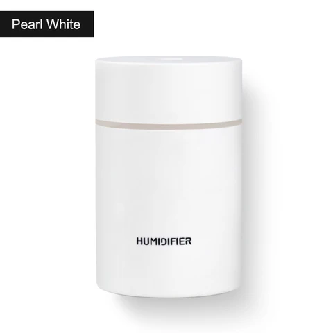 USB Mini Humidifier Desktop Misting Aroma Diffuser with Night Light 2 Modes Auto Power Off Air Humidifier for Car Office
