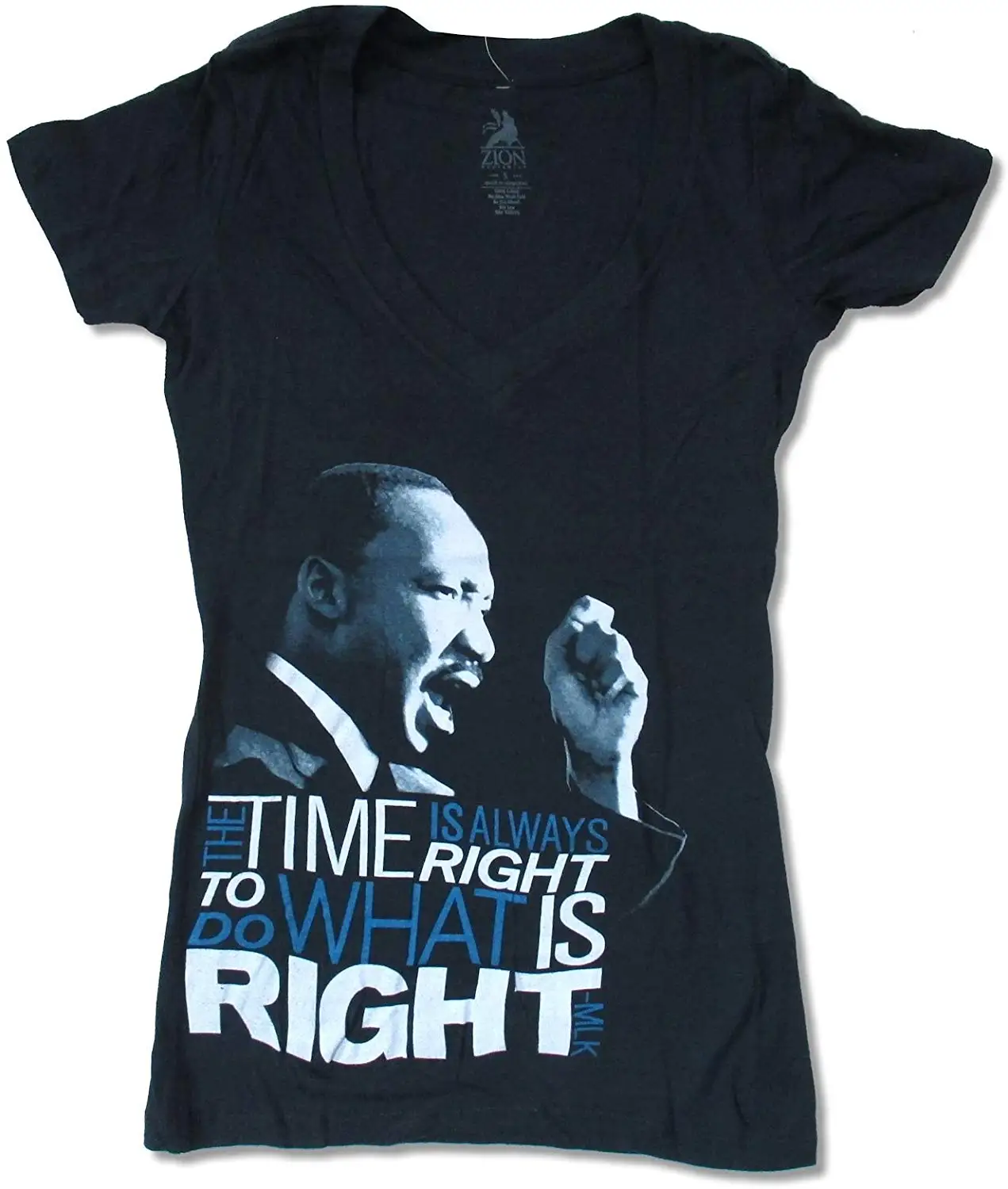 Футболка Martin Luther King Jr. Right is FGHFG y GHFG Neck Juniors | Мужская одежда