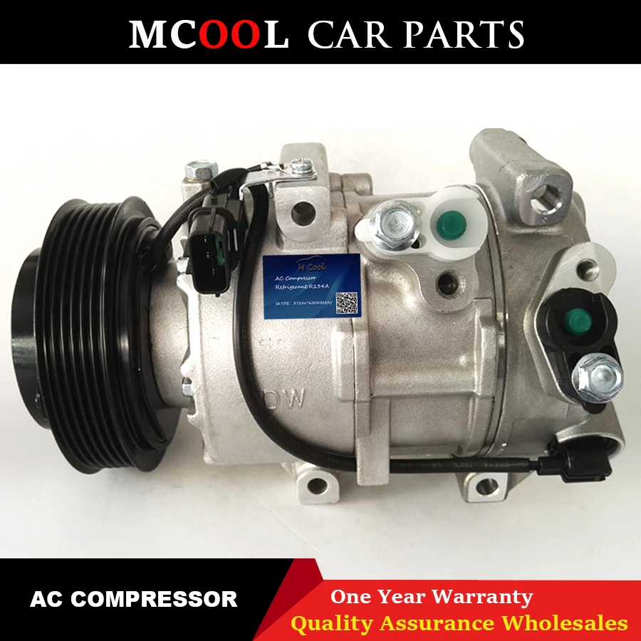 Компрессор переменного тока DVE16 для Hyundai IX35 2.0L 4WD Tucson Kia Sportage 2.4L 977012S000 97701 2S000 12 В