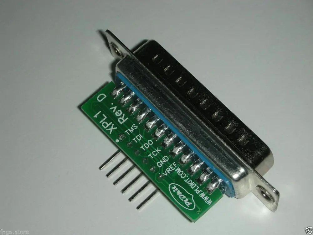XPL1 LPT JTAG XILINX полированный параллельный программирующий кабель для iMPACT FPGA, CPLD
