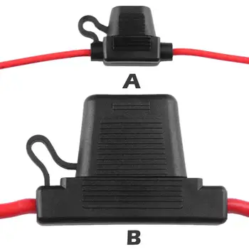 

Fuse Holder Base Waterproof M Insurance seat fuse base with Wire For Car Use with Small Fuse Harness Box Fuse Car Replacement