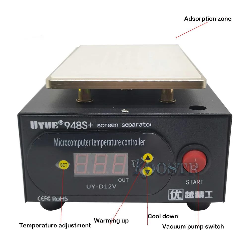 Горячая Распродажа! Станок для ремонта экранов UYUE 948S + LCD сепаратор со встроенным