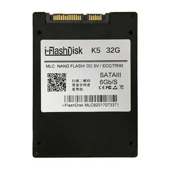 

I-Flash Disk High-Speed Transmission 2.5-Inch SSD SATA 6GB/S Without Cache 32GB/120GB Light And Portable Anti Shock