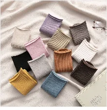 Women Socks 2021 New Fashion Solid Color Crew  Socks For Women Cotton Breathable Neon Color Long Terry Socks  Korean Socks Girl black knee high socks