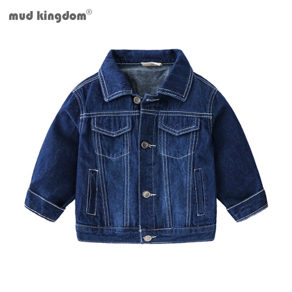 Джинсовая куртка для маленьких мальчиков и девочек на весну осень|Куртки пальто| |