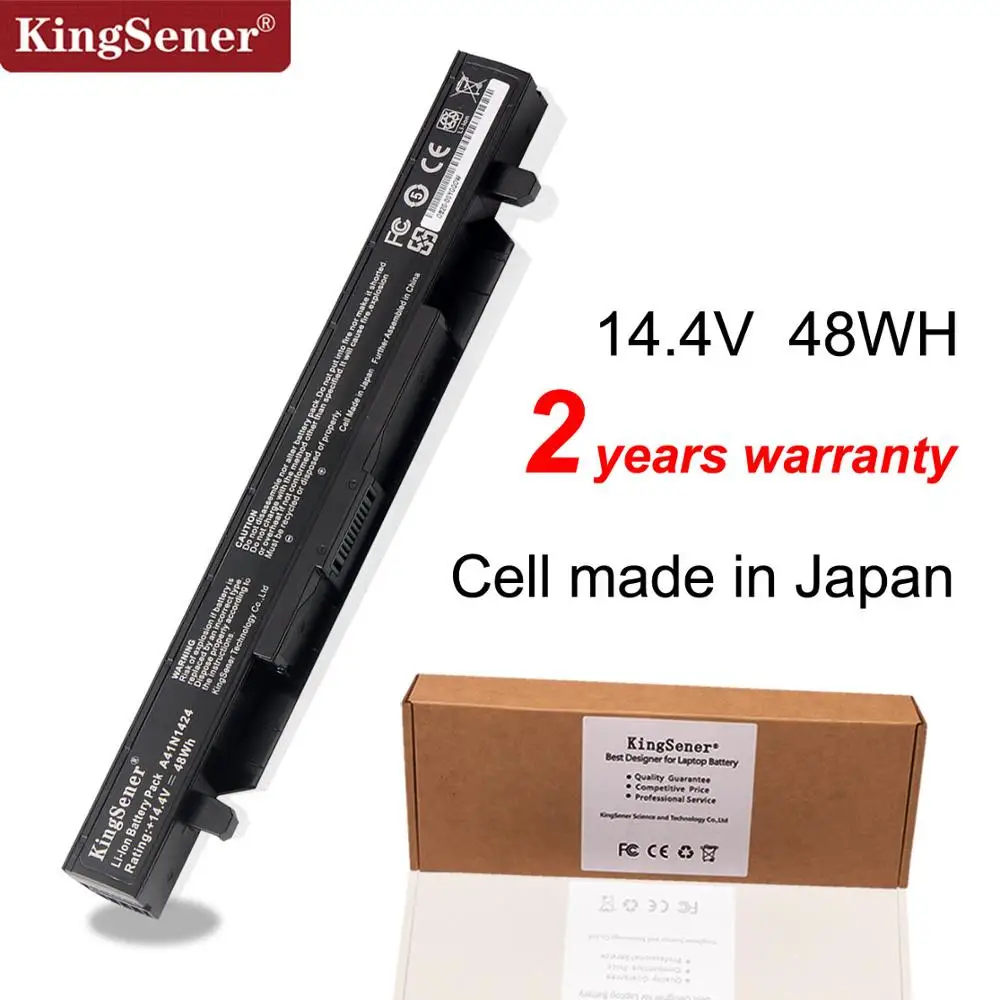 Tanie KingSener 14.4V 48WH A41N1424 bateria do laptopa asus ROG ZX50 ZX50J ZX50JX ZX50V ZX50VW GL552 GL552VW GL552J GL552JX GL552V