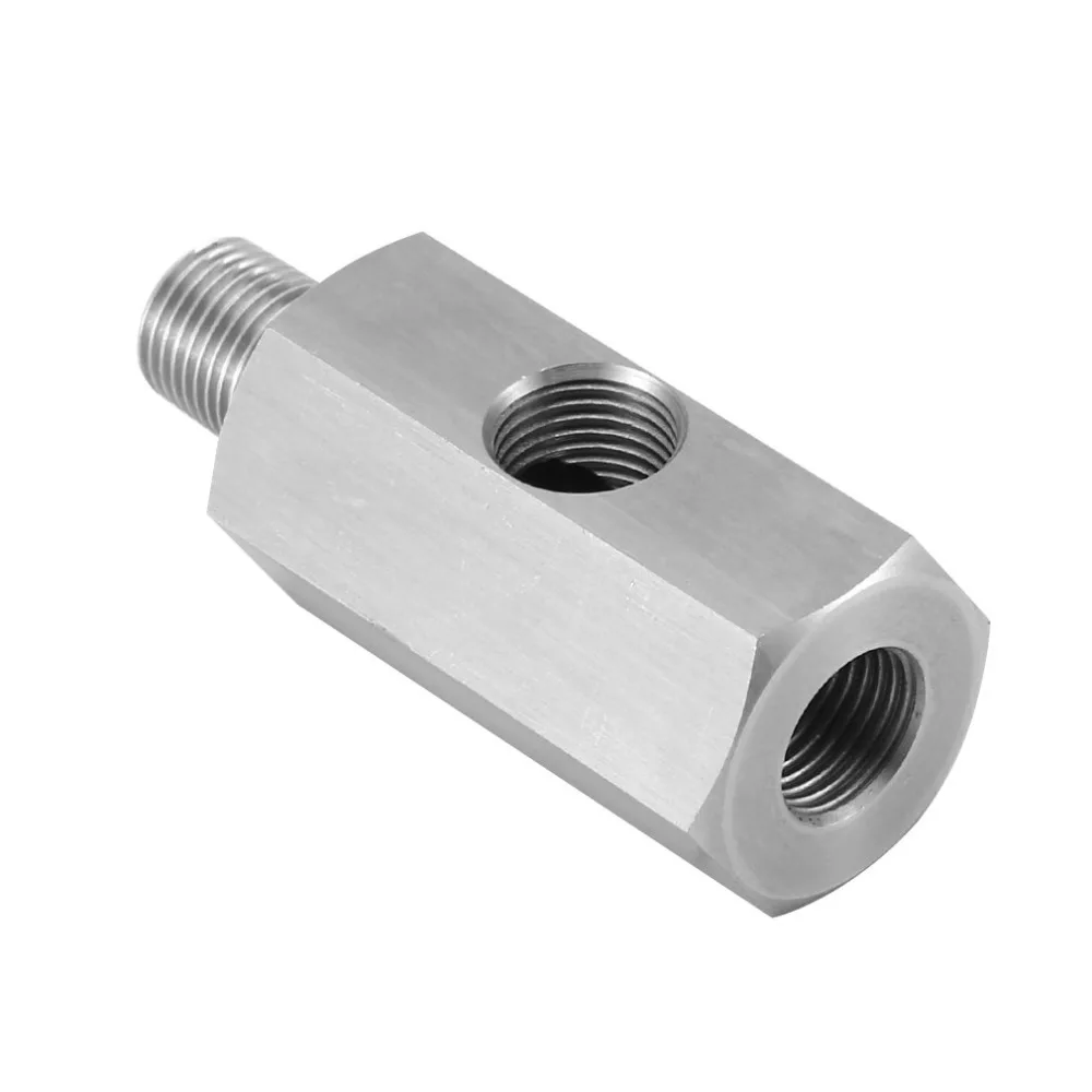 1/8 ''Npt датчик давления масла тройник к Npt адаптеру турбо подача линия метр 1/8Npt датчик давления масла тройник к Npt адаптеру