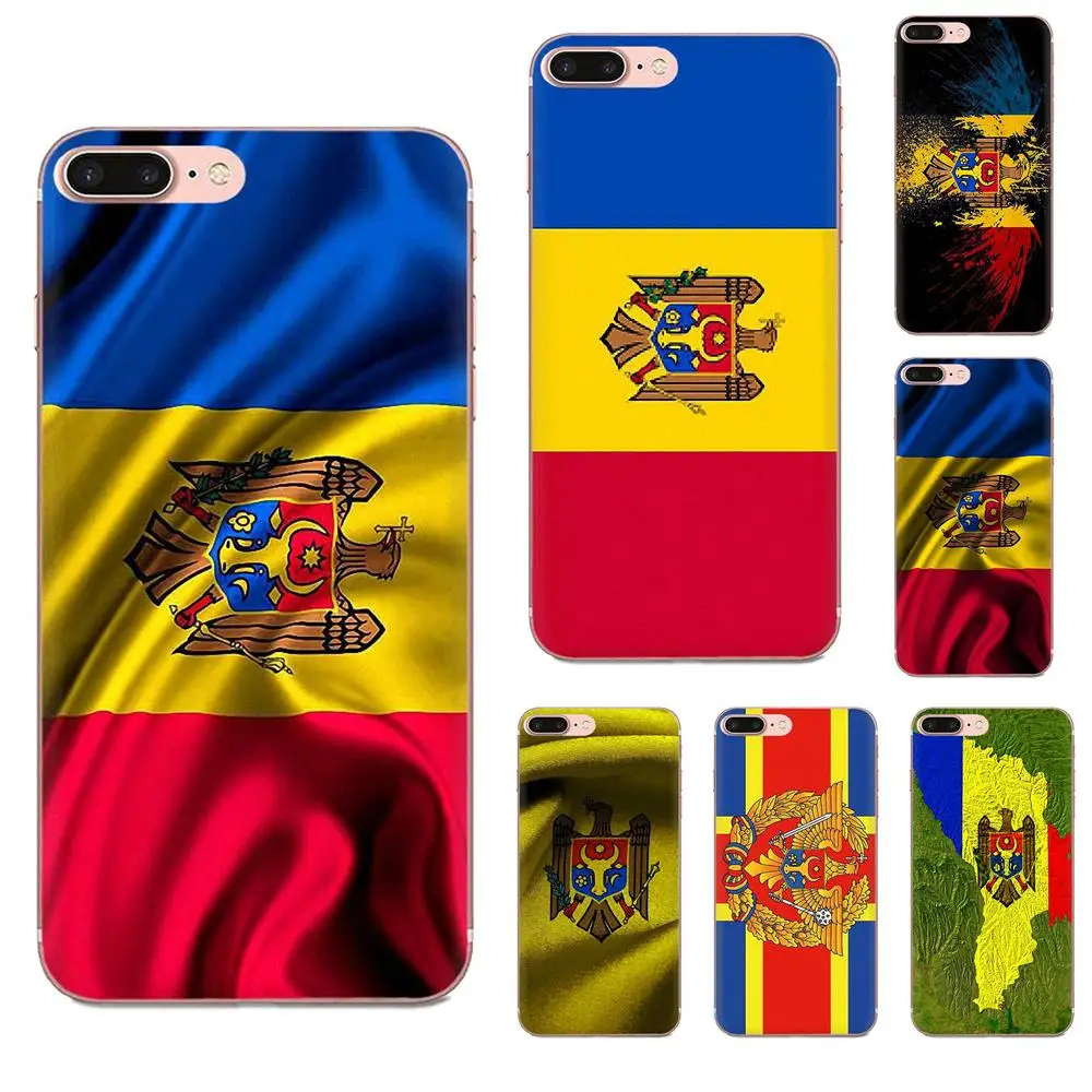 Best Soft Coque For Galaxy Grand A3 A5 A7 A8 A9 A9S On5 On7 Plus Pro Star 2015 2016 2017 2018 Moldova Flag