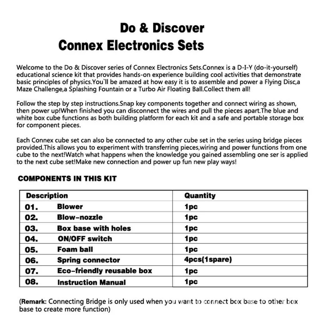 Развивающие игрушки для детей Обучающие Развивающие игрушки DIY Электрический плавающий шар модель научный эксперимент сборный набор игрушек Y1022
