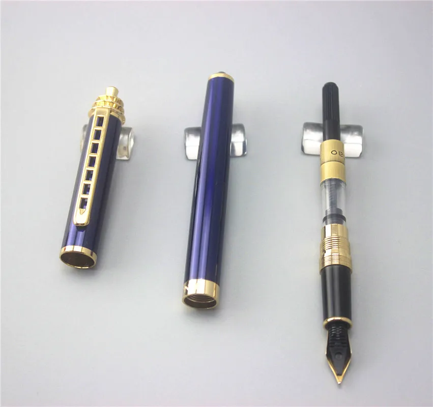 JINHAO металлическая авторучка ручка для школы офиса поставки офисные принадлежности Роскошные чернильные ручки учитель отец бизнес подарок 023