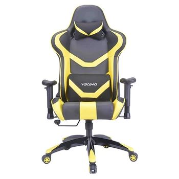 

Armchair game bureaucrat ch-772n, on wheels, artificial leather, (ch-772n/bl + yellow)