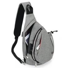 Для мужчин и женщин Слинг Грудь рюкзаки usb зарядка через плечо подростков мальчиков школьная сумка рюкзак для велоспорта прогулки