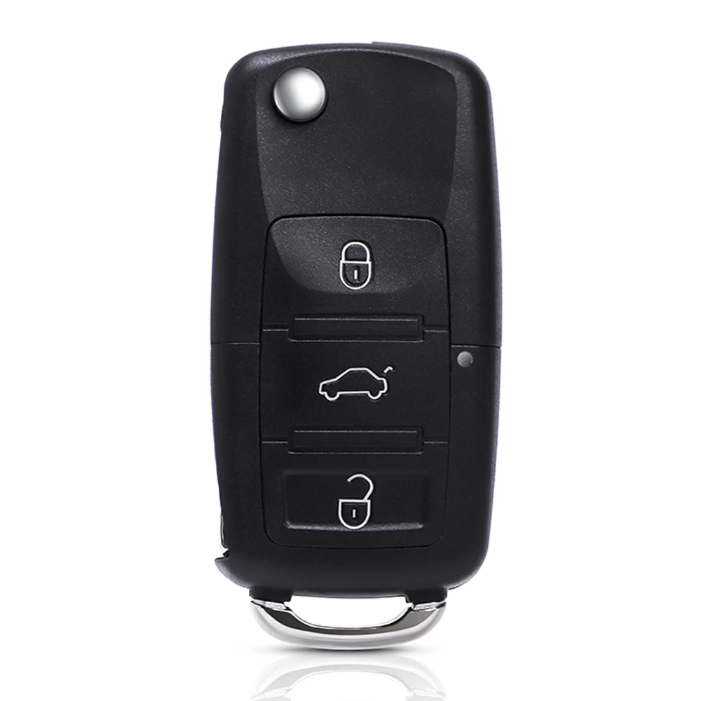 

Folding Flip 3 Button Remote Key Fob 434MHz Fit for VW VOLKSWAGEN 1J0959753DA