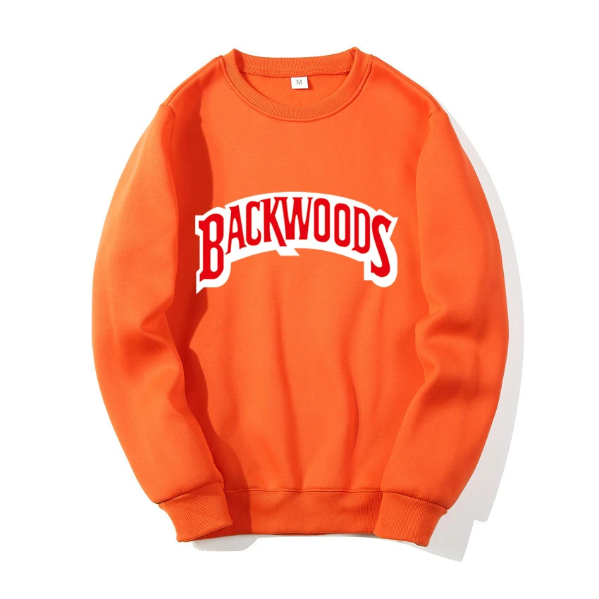 Новинка худи с круглым вырезом Backwoods Толстовка мужская мода Осень Зима хип хоп Толстовка Пуловер толстовки