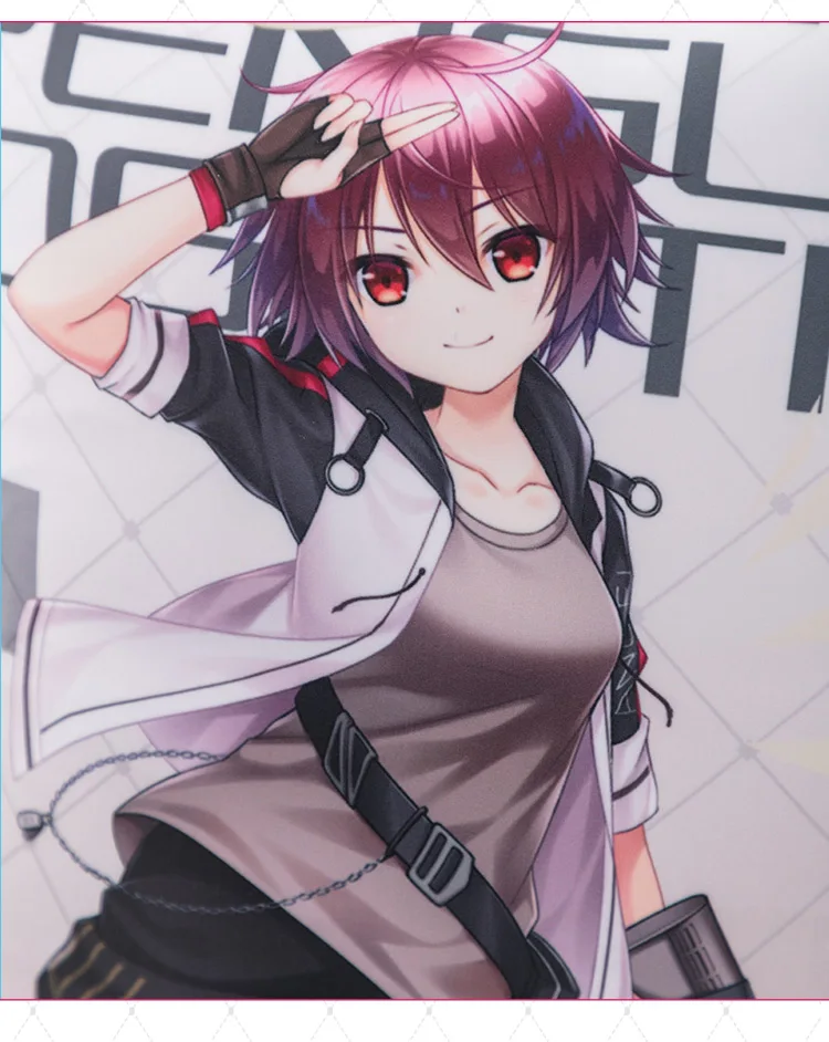 Moeyu Gmae Arknights Amiya Exusiai длинная подушка для объятий Kawaii подушка для фанатов 2WAY плюшевая ткань 35*55 см