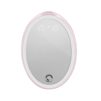 

1/36 Lights Led Mini Makeup Mirror Portable Mini Face Steamer Humidifier Usb Connect Cable Built-In Battery Chargeable