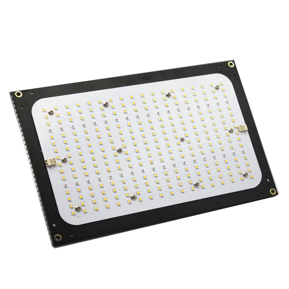 board with heatsink Samsang led 288 шт. Квантовая плата QB288 V2 PCB с LM301B 660nm Lh351H LM561C 3000K diy led растение растут свет - Цвет: board with heatsink