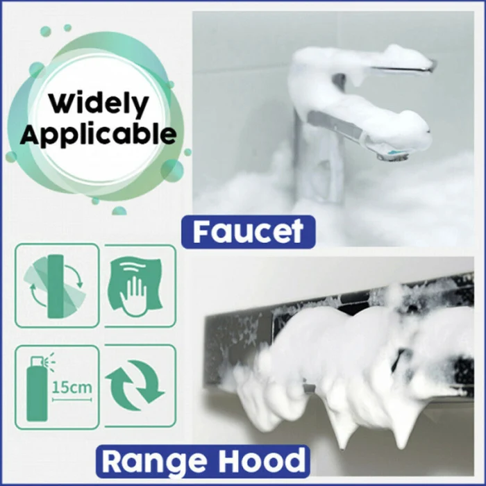 Foam Cleaner Multi-Purpose Cleansing Bubble Washing Cleaning for Home Kitchen Bathroom KSI999