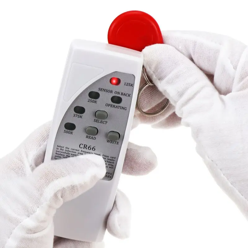 

Handheld Rfid Card Reader Writer 125KHz Copier Duplicator ID Tags Programmer With Light Indicator EM4305 T5577 Key Card Keyfob