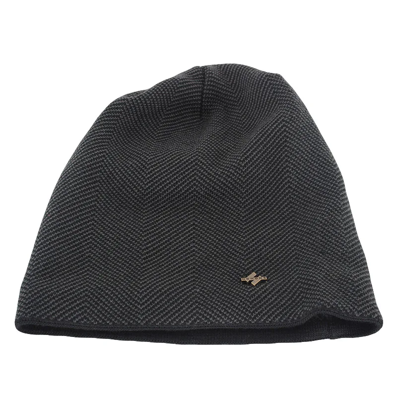 masculino malha casual gorros skullies mais veludo