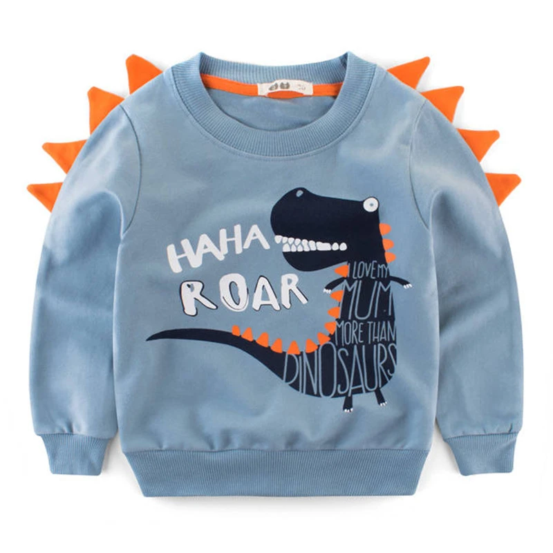 Для маленьких мальчиков футболки с героями мультфильмов крокодил динозавр